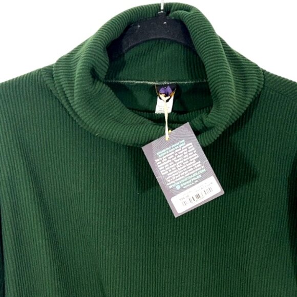 Youer Lead The Way Tunic Forester Green Medium New $98 - Picture 3 of 4